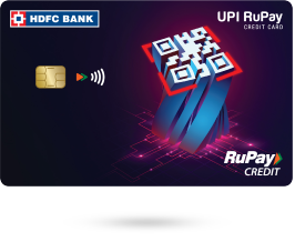 HDFC Bank UPI RuPay Credit Card