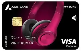 Axis Bank MY ZONE Credit Card